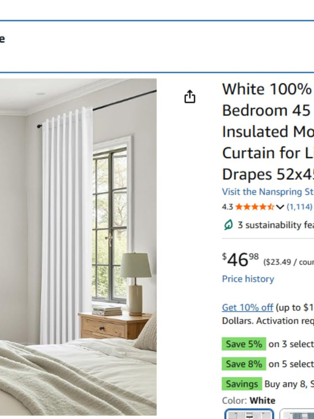 90 inch Black Out Curtains